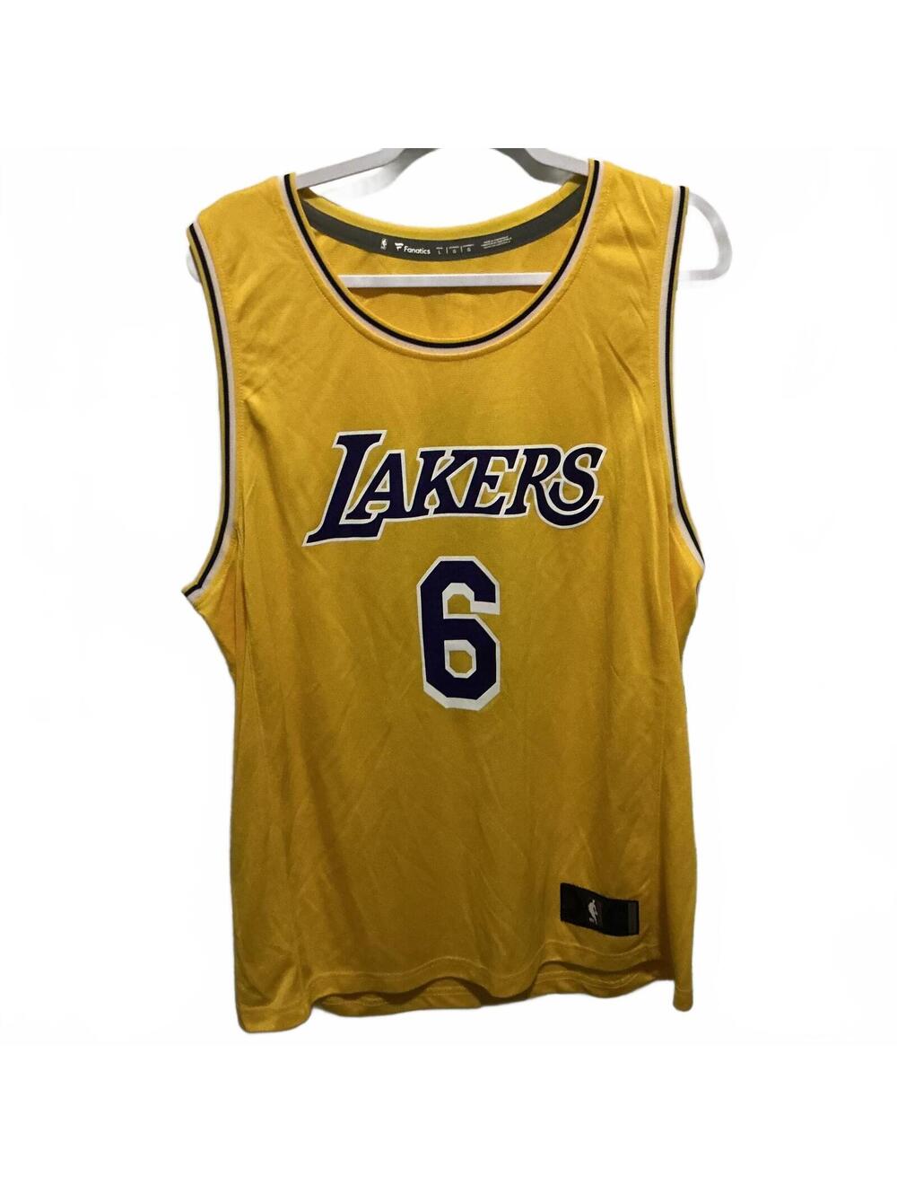 Fanatics Los Angeles Lakers LeBron James #6 Basketball Jersey